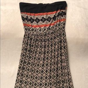 Fun patterned maxi dress
